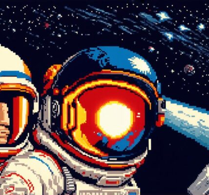 What was the first video game played in space