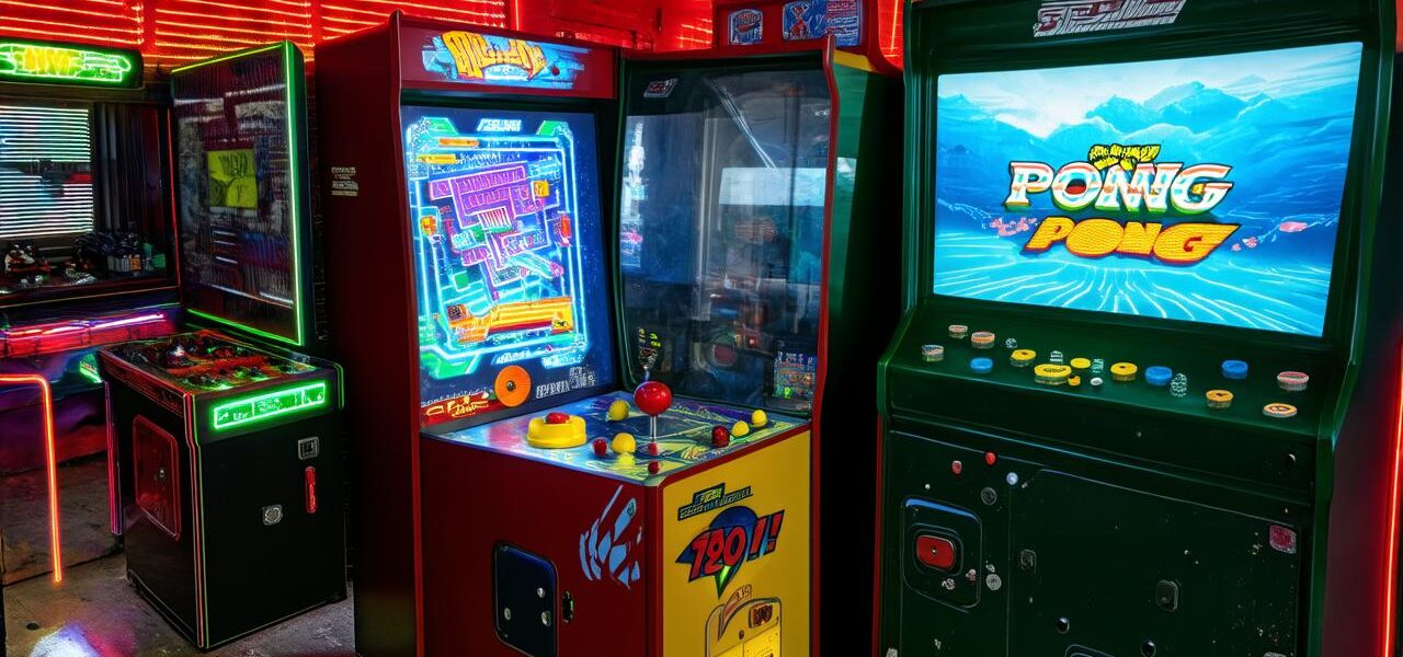 What was the first coin operated video game