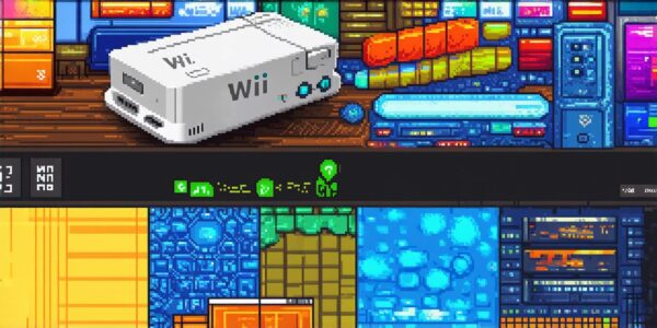 What unique feature did the wii console bring to the video game market?