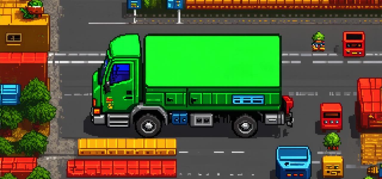 What is a video game truck